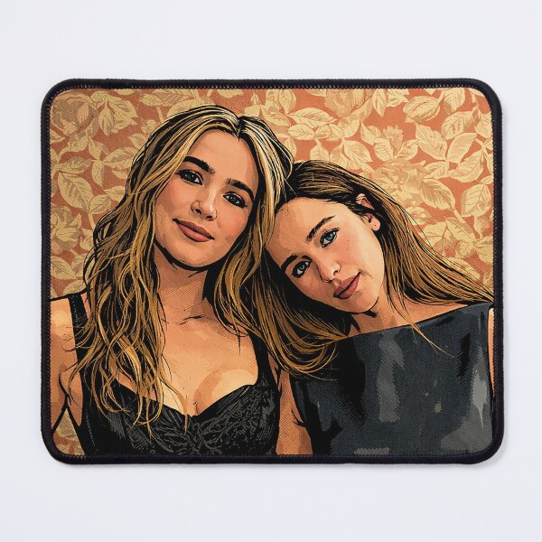 Item preview, Emilia Clarke and Haley Lu Richardson in Ponies (fan art) designed and sold by PopCultureAndStuff.