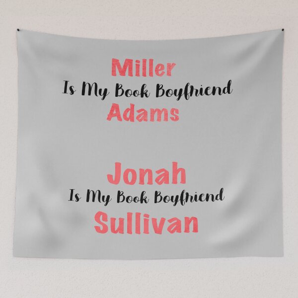 Item preview, Miller & Jonah Book Boyfriend designed and sold by ouatisworld.