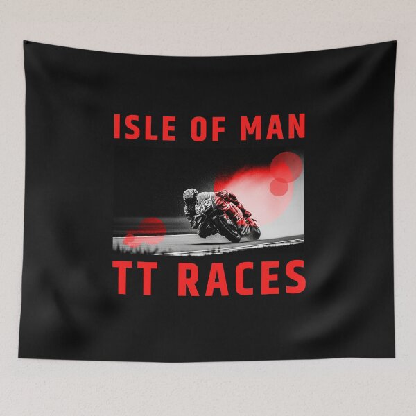 Item preview, Isle of Man TT Races Motorsport Racing Action Art lens flare designed and sold by KiwiRider.