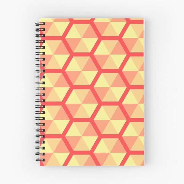 Item preview, Orange Hex Grid - Abstract Geometric Shape Pattern  - Gift Ideas For Men designed and sold by RoyalStarsPatts.