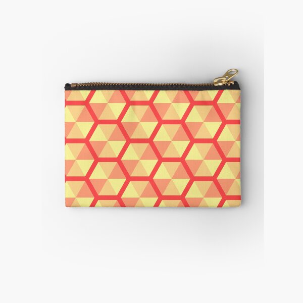 Item preview, Orange Hex Grid - Abstract Geometric Shape Pattern  - Gift Ideas For Men designed and sold by RoyalStarsPatts.