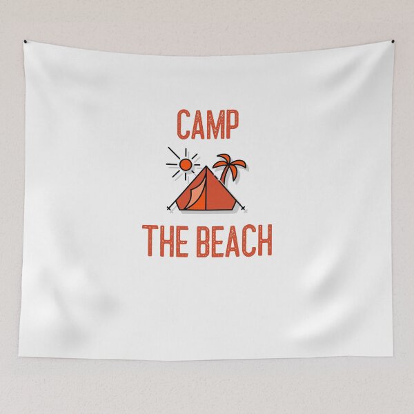 Item preview, CAMP THE BEACH designed and sold by MITS26.
