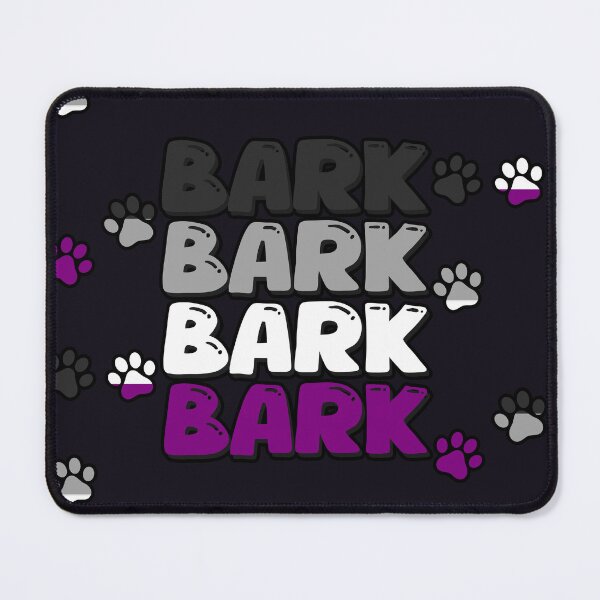 Item preview, Bark bark bark - ace flag designed and sold by Lyxy.