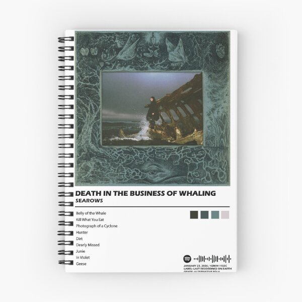 Item preview, Searows "Death in the Business of Whaling" Album Cover Art designed and sold by EPcreates.