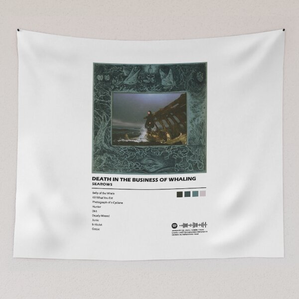 Item preview, Searows "Death in the Business of Whaling" Album Cover Art designed and sold by EPcreates.