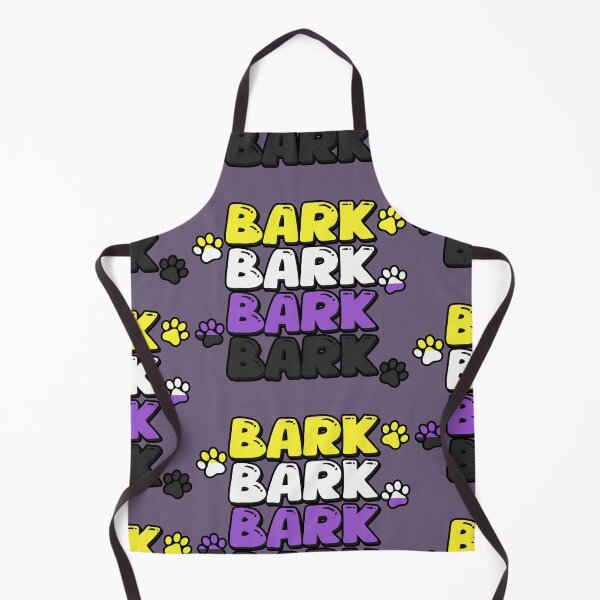 Item preview, Bark bark bark - nonbinary flag designed and sold by Lyxy.