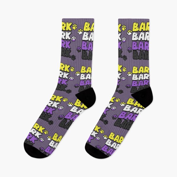Item preview, Bark bark bark - nonbinary flag designed and sold by Lyxy.