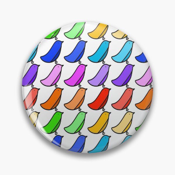 Item preview, Rainbow Birds Repeat Pattern  designed and sold by Studio-Bean.
