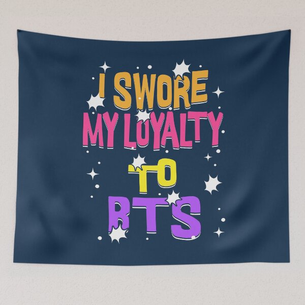 Item preview, i swore my loyalty to BTS designed and sold by Morcawork.