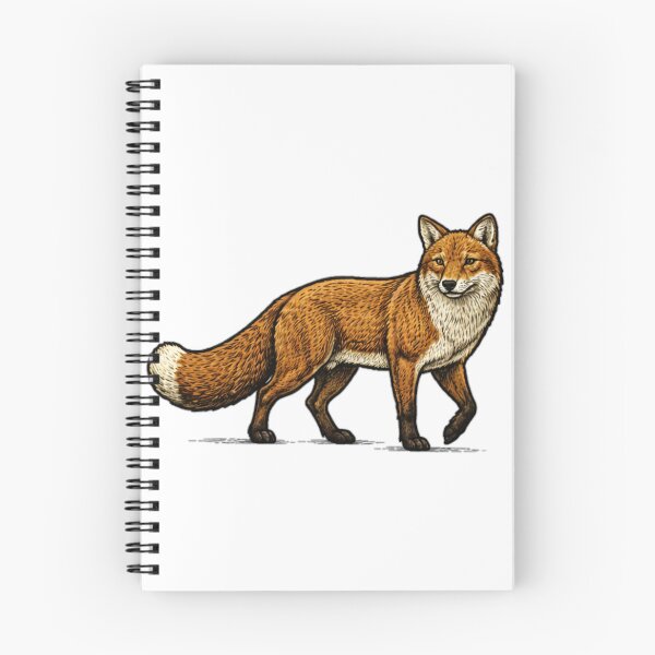 Item preview, Embroidered-Style Fox designed and sold by TJT-GRAPHIX.