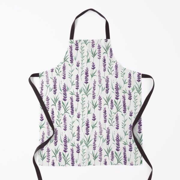 Item preview, Purple Lavender Flowers Vertical Pattern designed and sold by ConcienciaEco.