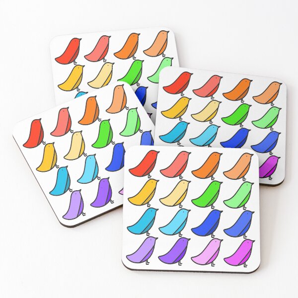 Item preview, Rainbow Birds!  designed and sold by Studio-Bean.