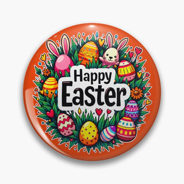 Item preview, Happy Easter – Colorful Spring Design designed and sold by Topoartispp.