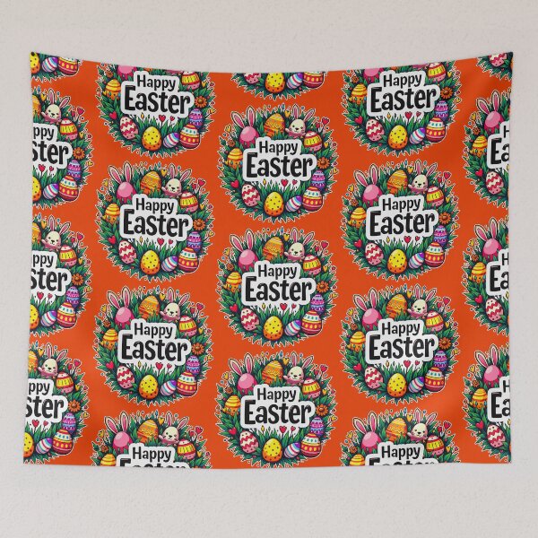 Item preview, Happy Easter – Colorful Spring Design designed and sold by Topoartispp.