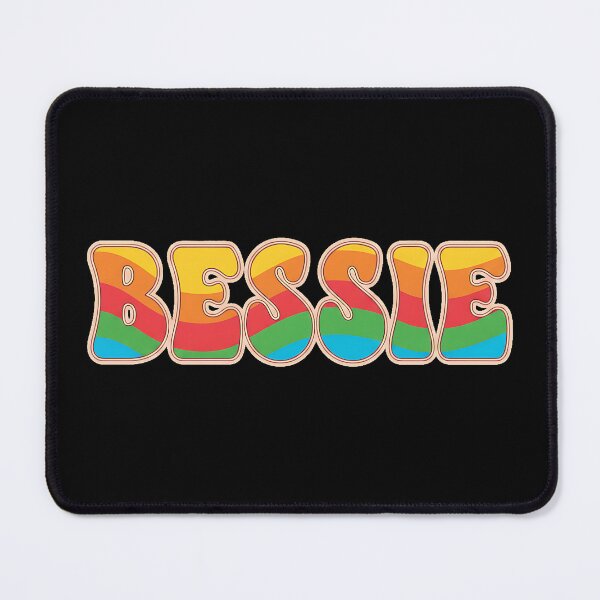 Item preview, ❤️ Bessie Personalized Name Wavy Retro Shirt, Coffee Mug, Sticker Gift designed and sold by HelixPedia.