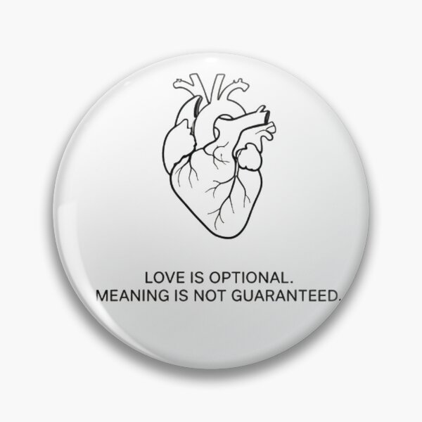 Item preview, Minimalist Nihilist Love Quote Shirt – Anti Valentine Philosophy Design designed and sold by BorenStore.