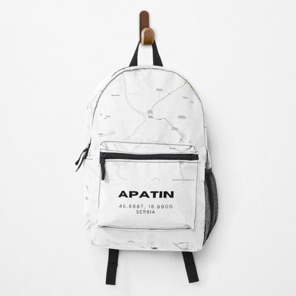 Item preview, Apatin Serbia Map Print | Minimalist City Road Map Wall Art designed and sold by RM-Journey.