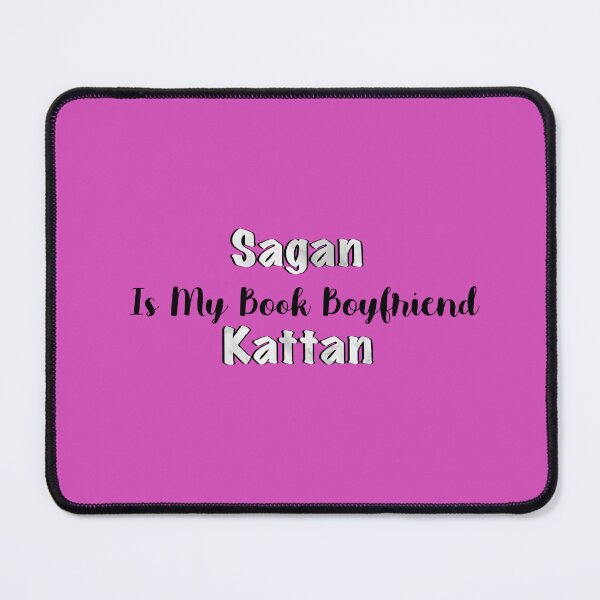 Item preview, Sagan Kattan Book Boyfriend designed and sold by ouatisworld.