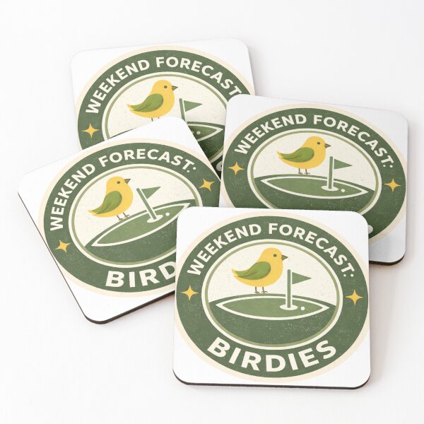 Item preview, WEEKEND FORECAST: BIRDIES designed and sold by EastEndTownie.