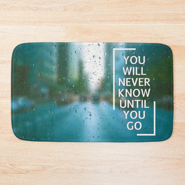 Item preview, Rain in the city....You will never know until you go designed and sold by CHASAcreative.