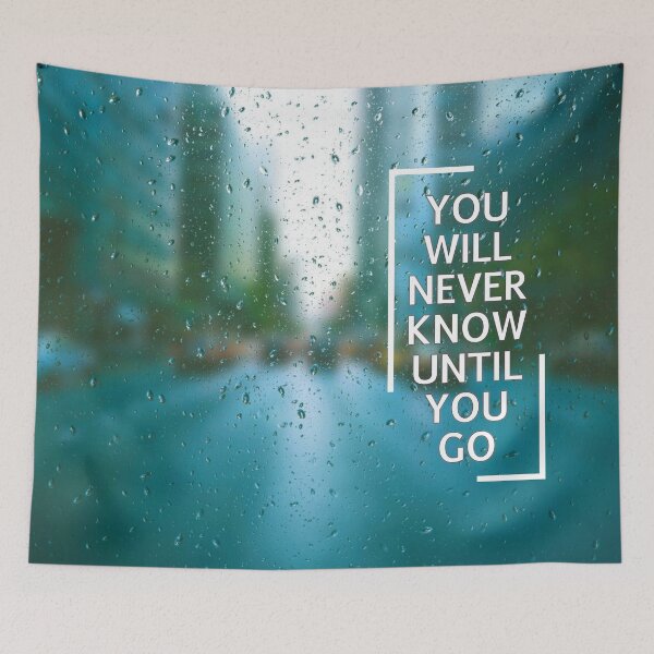 Item preview, Rain in the city....You will never know until you go designed and sold by CHASAcreative.