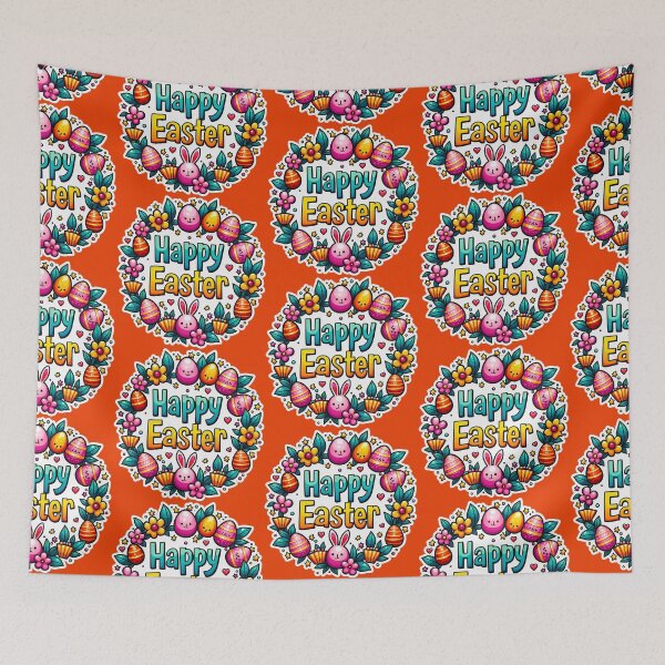 Artikelvorschau, Happy Easter – Cute Bunny Lettering entworfen und verkauft von Topoartispp.