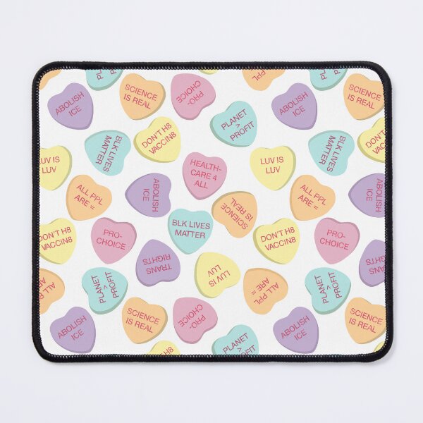 Item preview, Liberal Valentine Heart Print designed and sold by MusiMochi.