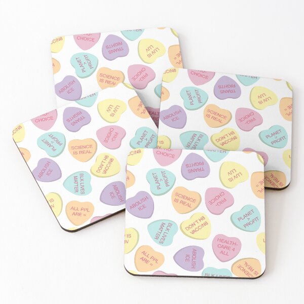 Item preview, Liberal Valentine Heart Print designed and sold by MusiMochi.