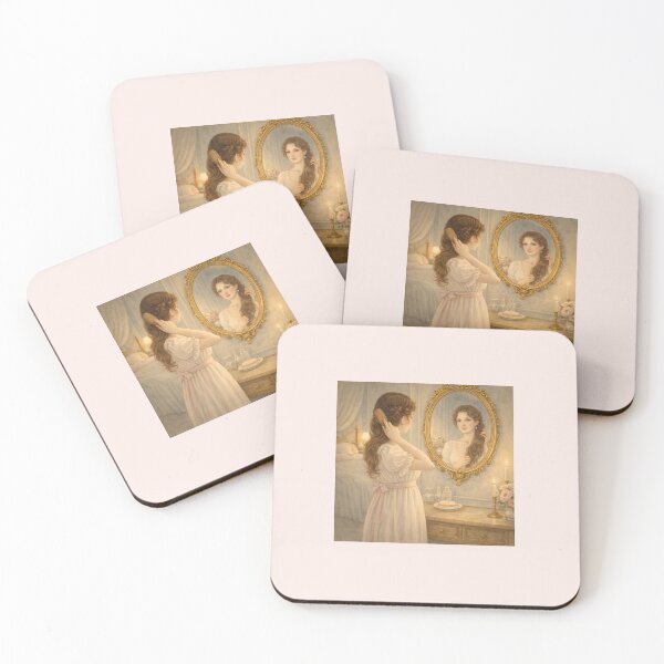 Item preview, Regency Valentine at Dusk – A Quiet Moment Before the Mirror designed and sold by Novel Works Studio.