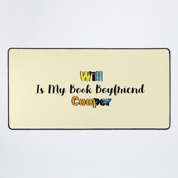 Item preview, Will Cooper Book Boyfriend designed and sold by ouatisworld.