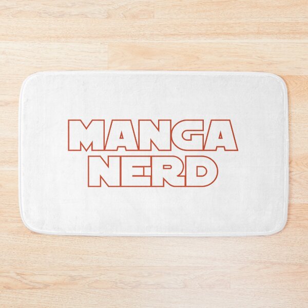Item preview, Manga Nerd Bold Anime Outline Typography designed and sold by MadUX.