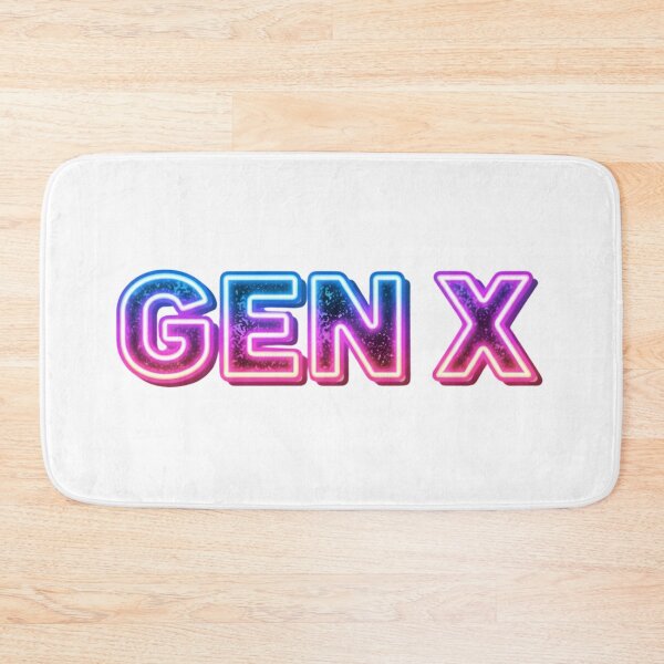 Item preview, Retro Neon Gen X Typography: Vibrant 80s Aesthetic Glowing Text Graphic designed and sold by VibranPalette.