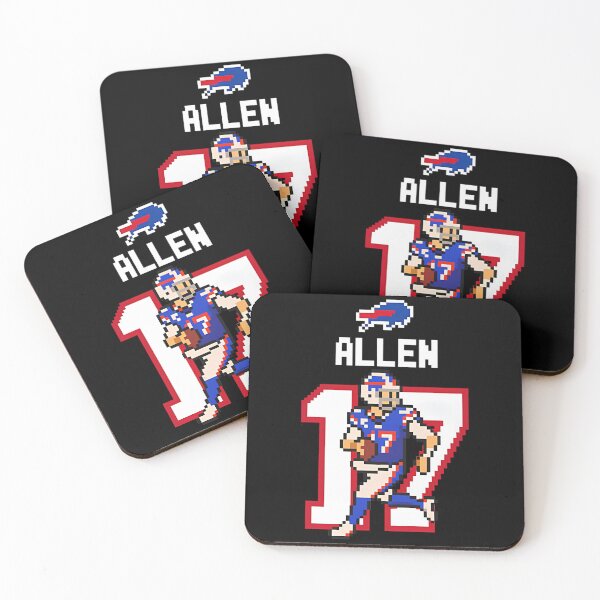Item preview, Juego de fútbol de 8 bits de Josh Allen designed and sold by Taylee Pietro.