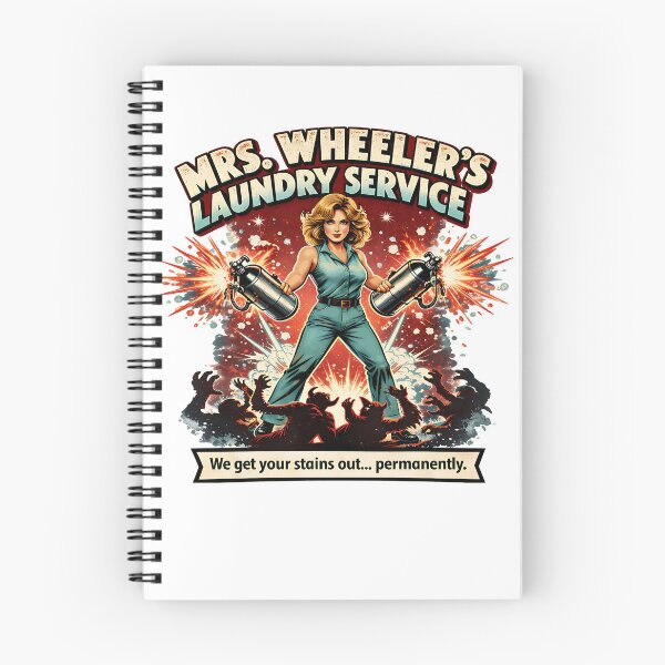 Item preview, Mrs Wheeler Stranger Things Shirt 80s Mom Parody Tee Retro Comic Style Hawkins Humor Fan Inspired Graphic T‑Shirt designed and sold by The Bizarre Archive.