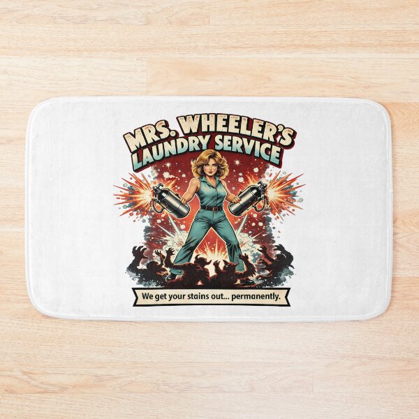 Item preview, Mrs Wheeler Stranger Things Shirt 80s Mom Parody Tee Retro Comic Style Hawkins Humor Fan Inspired Graphic T‑Shirt designed and sold by The Bizarre Archive.