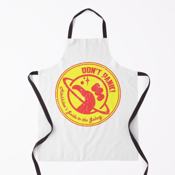 Item preview, Don't Panic Hitchhiker's Guide to the Galaxys Logo designed and sold by Seish1n.