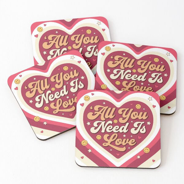 Item preview, All You Need Is Love Retro Heart designed and sold by AUDIO ART.