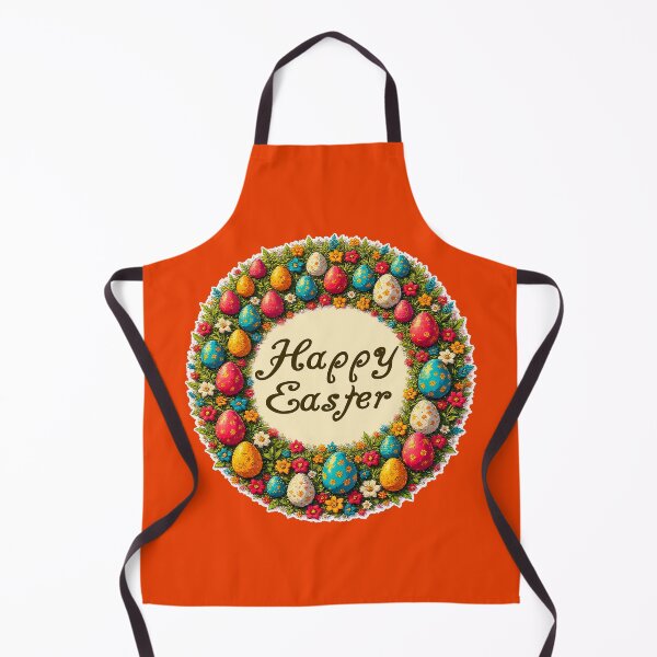 Artikelvorschau, Happy Easter – Classic Wreath Design entworfen und verkauft von Topoartispp.