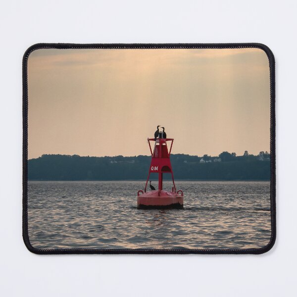 Item preview, Cormorants basking on a buoy designed and sold by jsvachon.