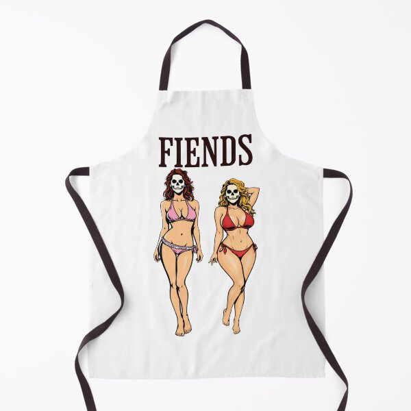 Item preview, Fiends Misfits Parody Shirt Gothic Punk Comic Tee Skull Bikini Horror Mashup Vintage Rock Parody Weirdcore Punk Art T‑Shirt designed and sold by The Bizarre Archive.