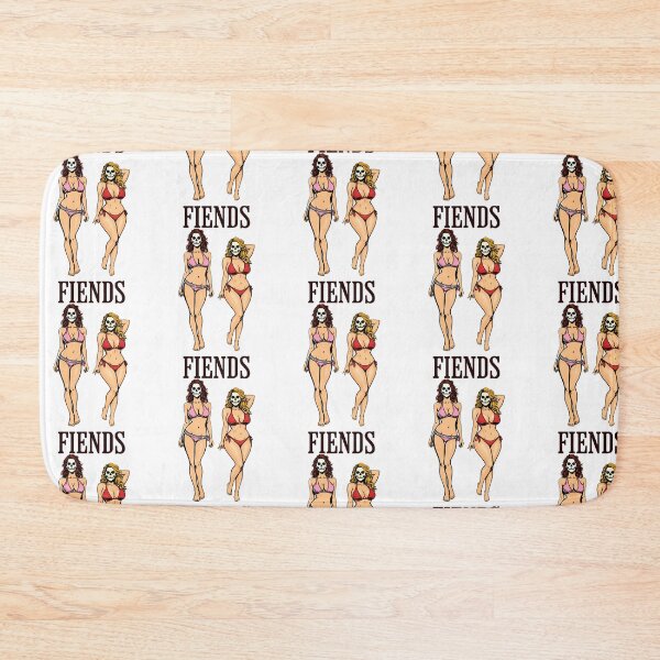Item preview, Fiends Misfits Parody Shirt Gothic Punk Comic Tee Skull Bikini Horror Mashup Vintage Rock Parody Weirdcore Punk Art T‑Shirt designed and sold by The Bizarre Archive.