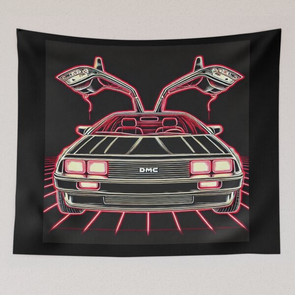 Item preview, retro concept car designed and sold by TEEJAMBOREE.