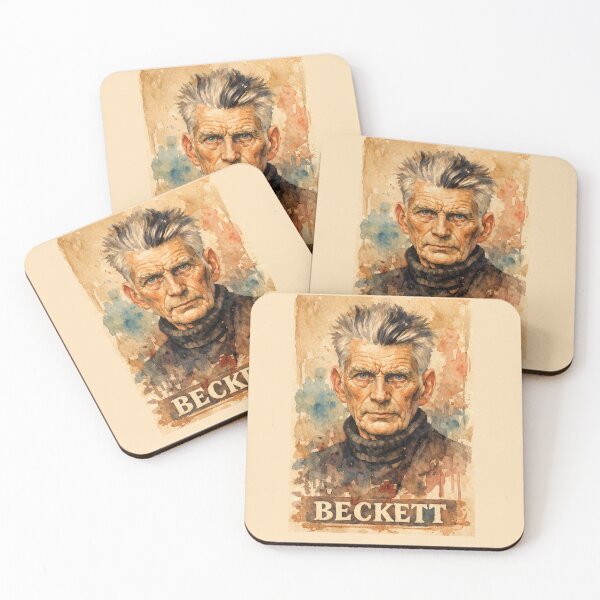 Item preview, Samuel Beckett designed and sold by Sarcastic designs.