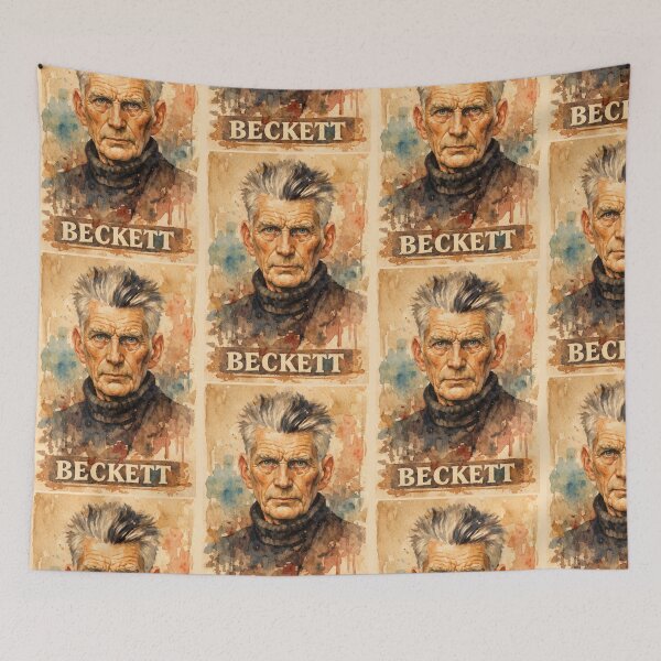 Item preview, Samuel Beckett designed and sold by Sarcastic designs.