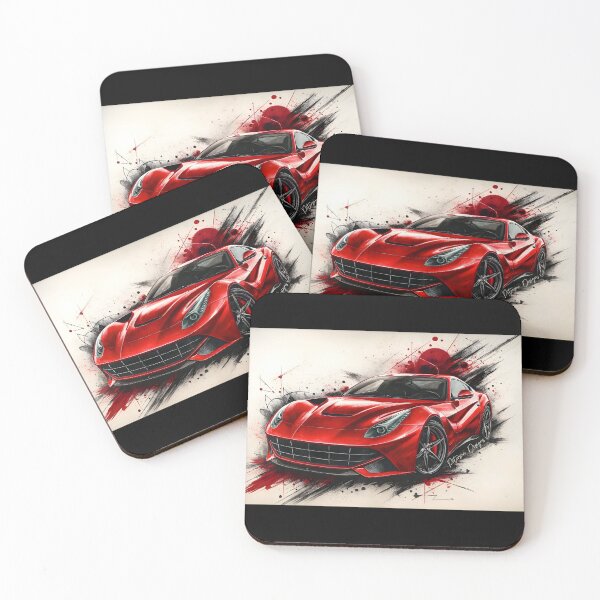 Item preview, Ferrari F12 Berlinetta Fanart 2 (Red) designed and sold by Peterson Designs.