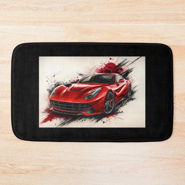 Item preview, Ferrari F12 Berlinetta Fanart 2 (Red) designed and sold by Peterson Designs.