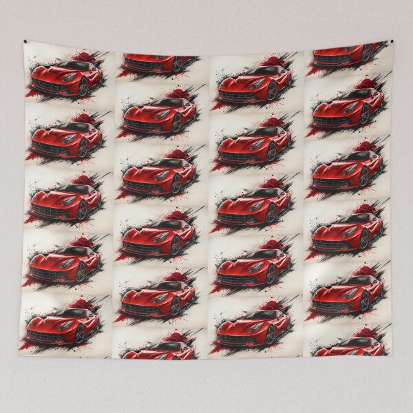Item preview, Ferrari F12 Berlinetta Fanart 2 (Red) designed and sold by Peterson Designs.