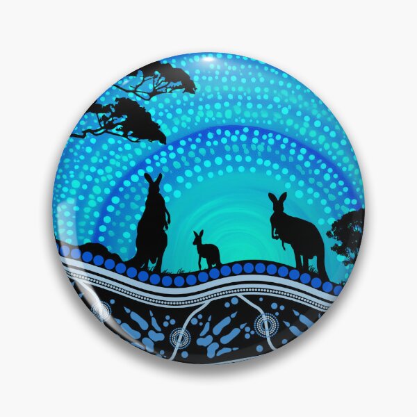 Item preview, Aboriginal Urban Songlines Of The Sky Blue designed and sold by AboriginalartVI.