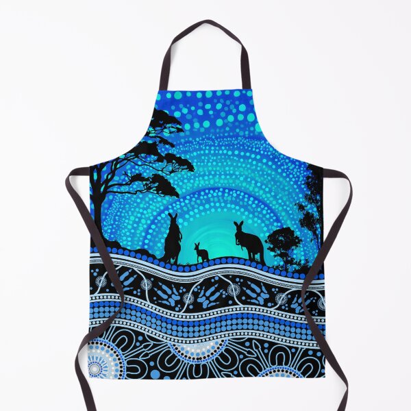 Item preview, Aboriginal Urban Songlines Of The Sky Blue designed and sold by AboriginalartVI.