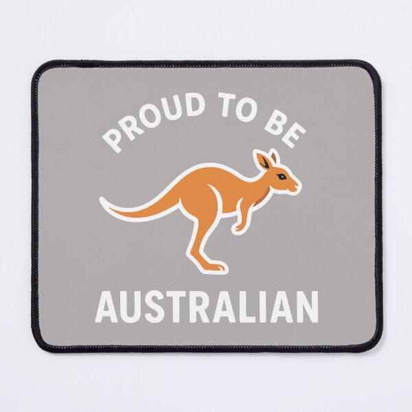 Item preview, Officially Australian - Proud To Be Aussie Kangaroo Badge designed and sold by KrystalWilson.